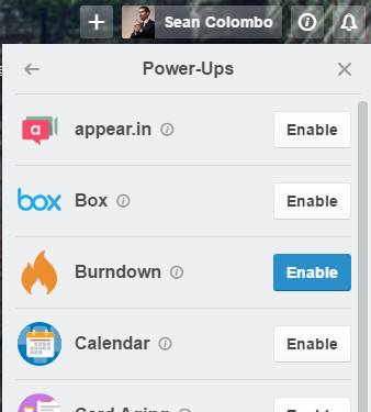 Burndown for Trello Power-Up